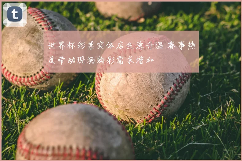 世界杯彩票实体店生意升温 赛事热度带动现场购彩需求增加